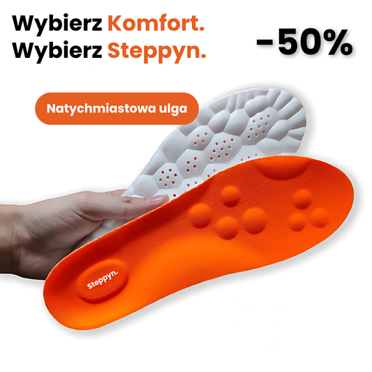 Specjalistyczne Profilowane Wkładki Steppyn™
